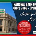 National Bank of Pakistan NBP Karachi Jobs Notice 2026