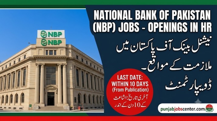 National Bank of Pakistan NBP Karachi Jobs Notice 2026