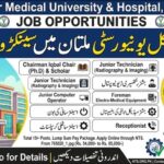 Nishtar Medical University Multan Jobs 2026
