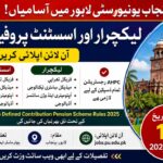Punjab University PU Jobs
